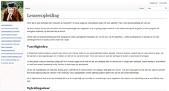 Desktop Screenshot of lerarenopleiding.com
